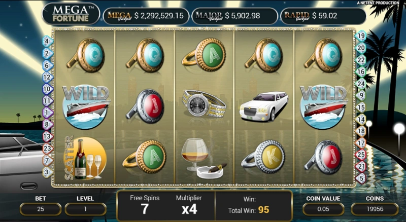 Mega Fortune slots