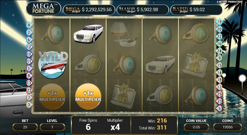 Mega Fortune slot